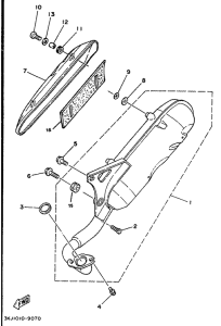 YE50 Выхлопная система