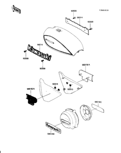 KZ1000 Наклейки