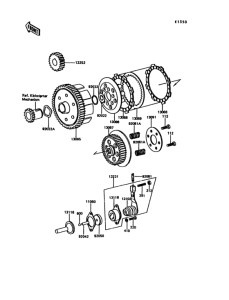 KE100 Сцепление