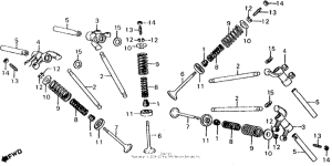 CX500 Клапана