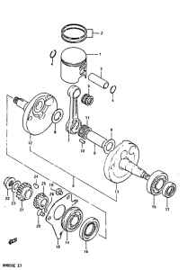 RM80 Вал коленчатый