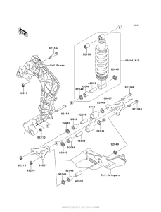 ZR1000 Подвеска  /  амортизатор