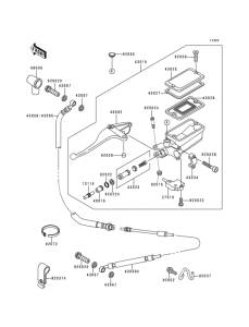 ZG1200 Цилиндр сцепления