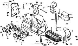 CB750 Воздушный фильтр