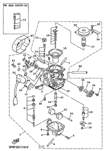 XC125 Карбюратор