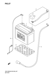 GSX-R600 Аккумулятор