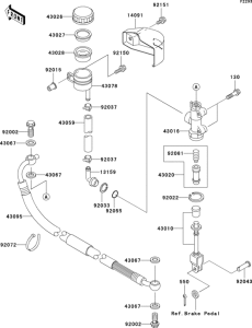  Задний торм цилиндр