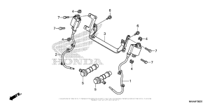 NC700X (DCT) Катушка зажигания