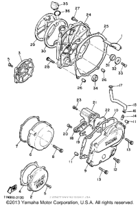 XJ650LJ Боковые крышки