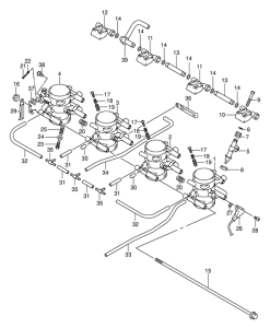 GSX1300R Дроссель
