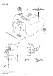 VL1500BT Fuel Tank (Vl1500Btl3 E03)