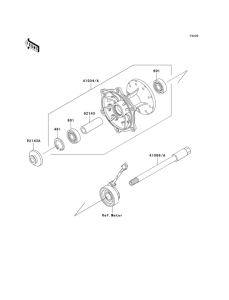  Переднее колесо