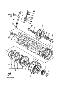 XJ600S Бендикс
