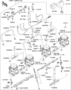 ZR750 Carburetor(1 / 3)