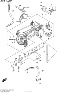SFV650 Throttle Body (Sfv650Al5 E33)