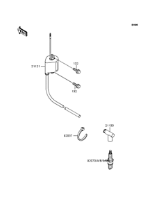 KX125 Система зажигания