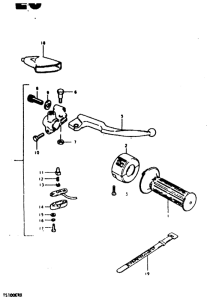 TS100 Right handle switch