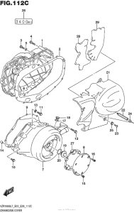 VZR1800 Crankcase Cover (Vzr1800Bzl7 E28)