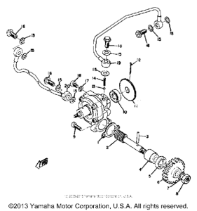 TD2 Масляный насос