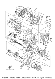 XV17PCMYC Промежуточный ведущий вал