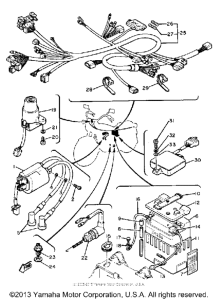 XS650SH Электрика