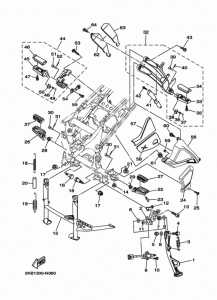 XT1200ZE Stand & footrest