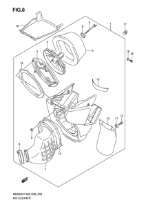 RM250 Воздухоочиститель