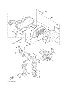 XC125 Впускная система