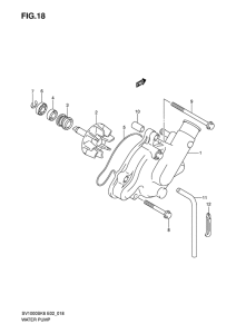 SV1000 Водяная помпа