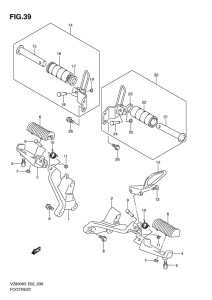 VZ800 Подножки