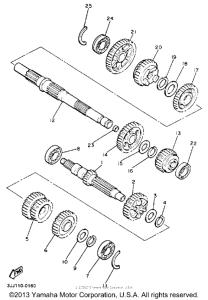 XVZ13DE Трансмиссия