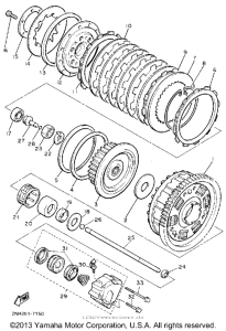 FJ1200ADC Сцепление