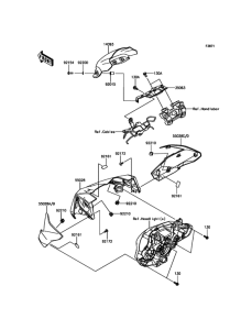 ER650 Обтекатели