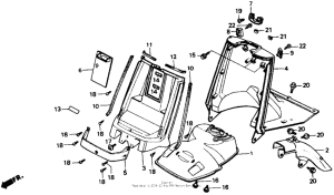 CH80 Переднее крыло