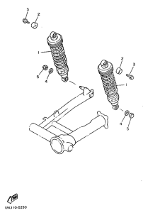 V-MAX12 Задняя подвеска