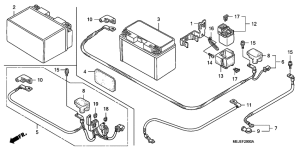 CB1300 Аккумулятор
