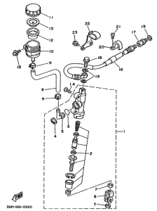  Задний торм цилиндр