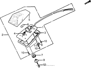 XR500R Taillight 83-84
