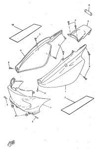 CW50RSP Боковые обтекатели