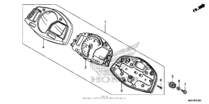 CBR600RR (ABS) Спидометр