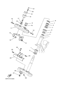 XVS250 Управление