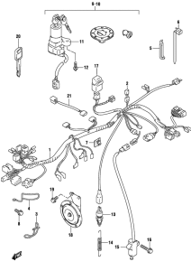 GS500 Жгут проводов