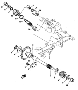 RD250 Тахометр