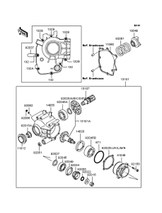ZL400 フロントベベルギヤ