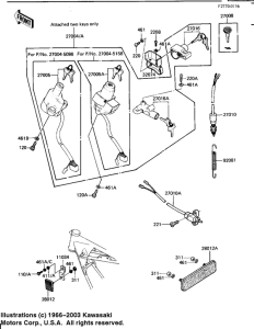 KZ1100 Замок зажикания