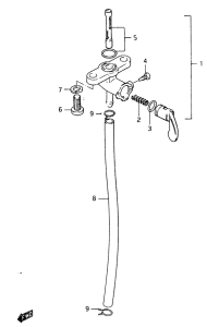 RM465 Топливный кран