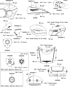 VN1700 Decals(1 / 2)(white / beige)(bcf)(ca,us)