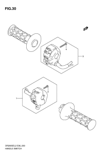 DR200 Рулевой переключатель