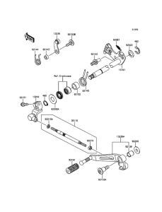 ZR1000 Механизм переключения передач