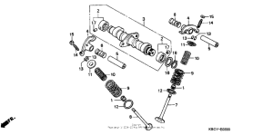 CB250 Распределительный вал